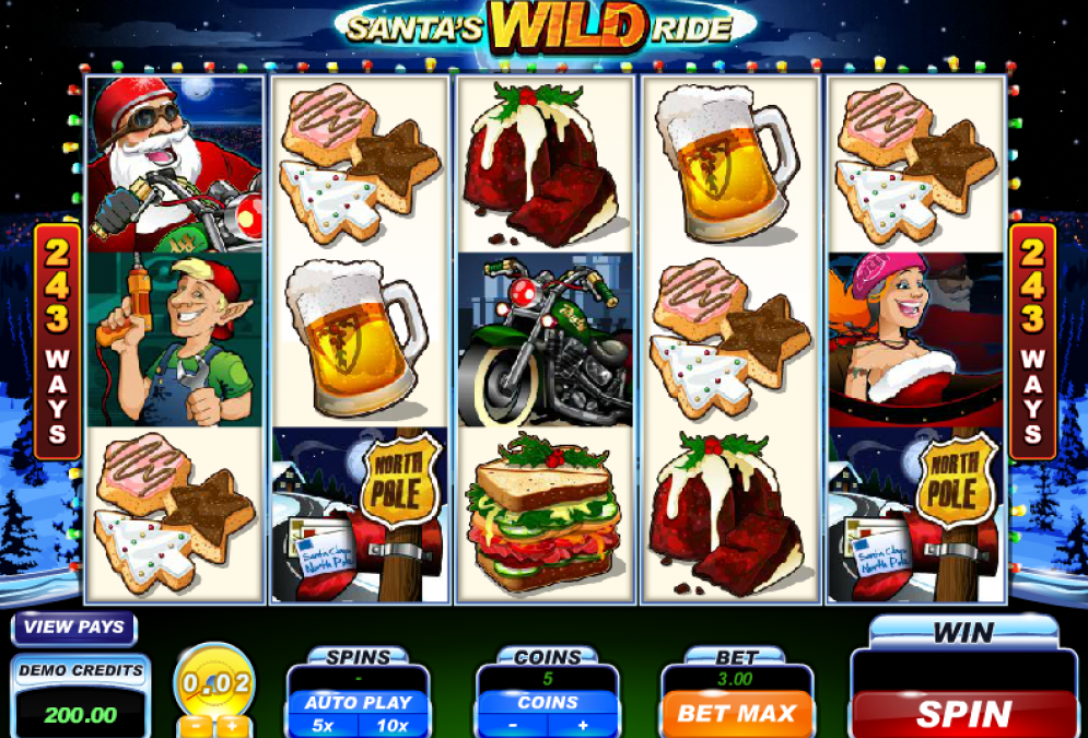 Book Your Ride on Santa’s Wild Ride Slot